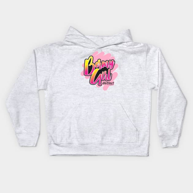 Bermy Girl (Graffiti) Kids Hoodie by DistinctApparel